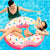 Aufblasbarer Donut-Schwimmhilfe Intex 107 x 99 x 23 cm