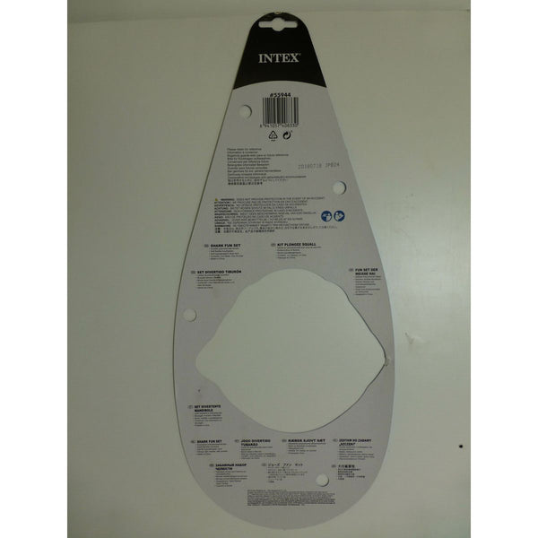 Kinder-Tauchbrille mit Schnorchel Intex Hai