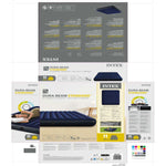 Aufblasbares Bett Intex Beam Standard Classic Downy 183 x 25 x 203 cm