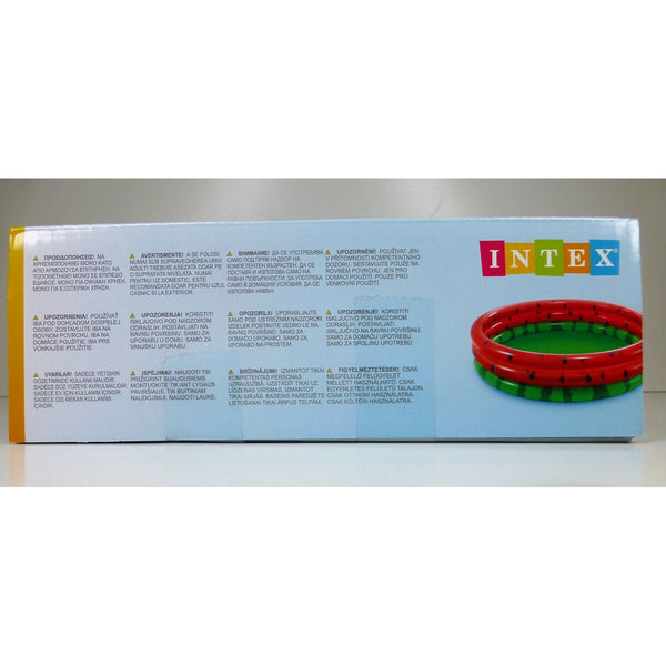 Aufblasbarer Pool Intex Wassermelone 581 L 168 x 38 x 168 cm