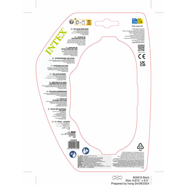 Taucherbrille Intex 55642