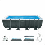 Schwimmbad Abnehmbar Intex Ultra XTR 549 x 274 x 132 cm 17.203 l rechteckig