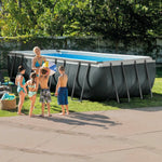 Schwimmbad Abnehmbar Intex Ultra XTR 549 x 274 x 132 cm 17.203 l rechteckig
