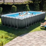 Schwimmbad Abnehmbar Intex 732 x 132 x 366 cm