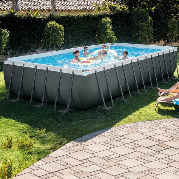 Schwimmbad Abnehmbar Intex 732 x 132 x 366 cm