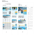 Schwimmbad Abnehmbar Intex 26712 366 x 76 cm Aufbereitungsanlage für Schwimmbad