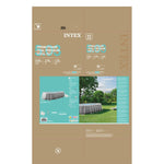 Schwimmbad Abnehmbar Intex 26796NP 503 x 274 x 122 cm