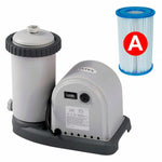 Schwimmbad Abnehmbar Intex Prism Frame 610 x 122 x 305 cm 610 x 305 x 122 cm 18.202 l Grau Oval