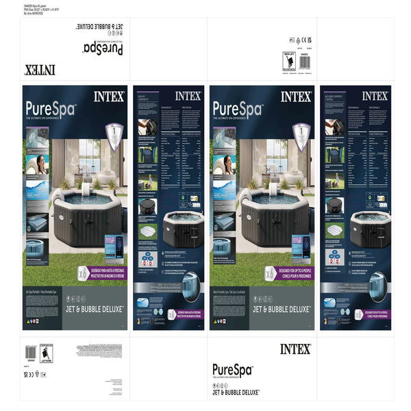 Aufblasbares Spa Intex 218 x 71 x 218 cm 1098 L