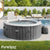 Aufblasbarer Pool Intex 220-240 V Jacuzzi 196 x 71 cm