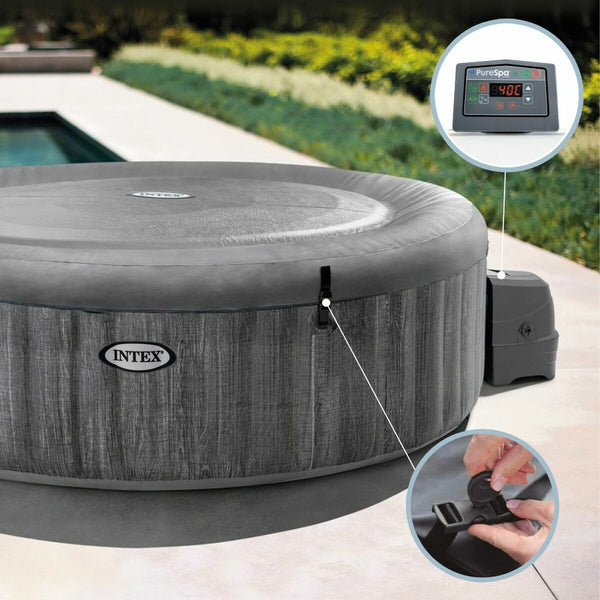 Aufblasbarer Pool Intex 220-240 V Jacuzzi 196 x 71 cm