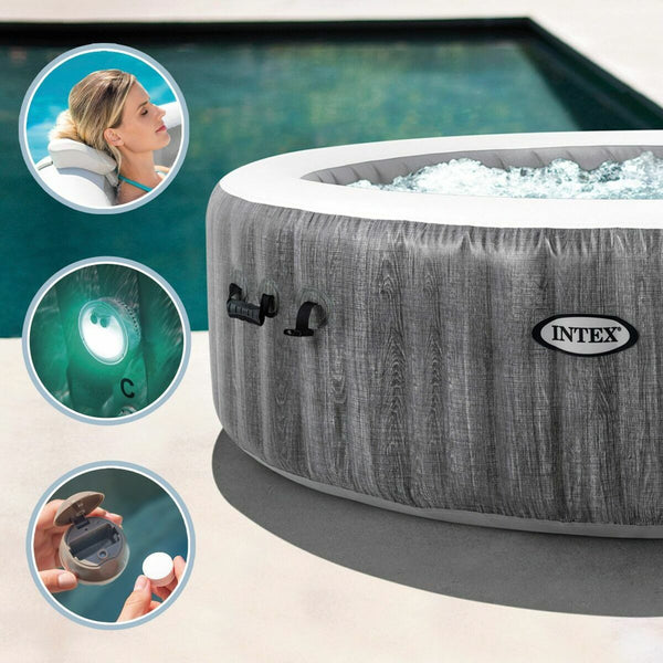Aufblasbarer Pool Intex 220-240 V Jacuzzi 196 x 71 cm