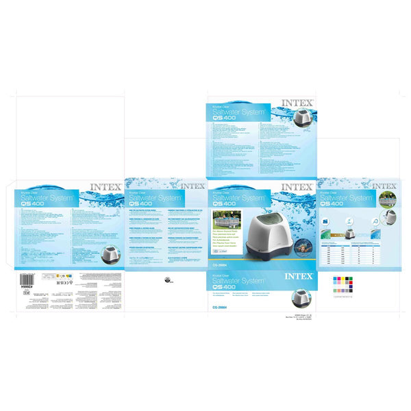 Salzchlorierungssystem Intex Krystal Clear