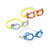 Kinder-Schwimmbrille Intex Kunststoff