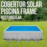 Poolabdeckung Intex Frame Solar rechteckig 378 x 186 cm