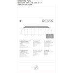 Poolabdeckung Intex 28028 400 x 200 cm Solar rechteckig