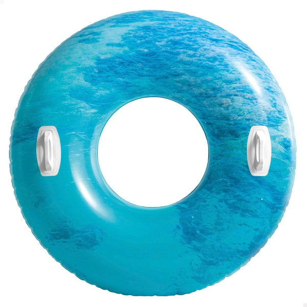 Aufblasbare Schwimmhilfe Intex Mit Griffen Ø 91 cm Bunt