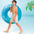 Aufblasbare Schwimmhilfe Intex Mit Griffen Ø 91 cm Bunt