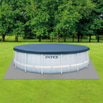 Schwimmbad Abnehmbar Intex Chevron Prism 427 x 107 cm 488 x 122 cm kreisförmig