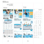 Schwimmbad Abnehmbar Intex 488 x 122 x 488 cm