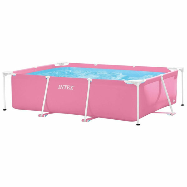 Schwimmbad Abnehmbar Intex 220 x 150 x 60 cm Rosa 1662 L