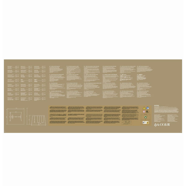 Schaukel Intex 44121 Double Wippe 343 x 211 x 254 cm