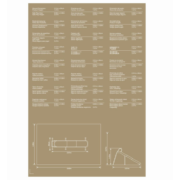 Pool-Rutsche Intex 84 x 147 x 251 cm