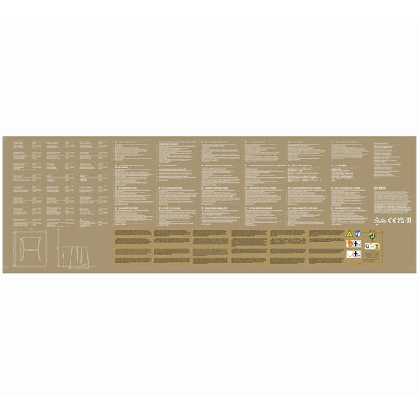 Schaukel Intex 170 x 200 x 235 cm