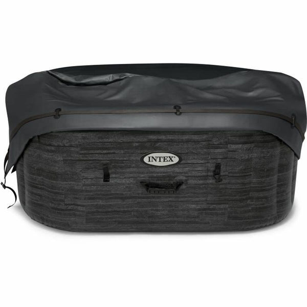 Poolabdeckung Intex Grau 1,93 x 1,93 x 0,71 m (6 Stück)