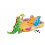 Aufblasbares Planschbecken für Kinder Intex Dino Park 201 x 157 x 69 cm