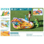 Aufblasbares Planschbecken für Kinder Intex Dino Park 201 x 157 x 69 cm