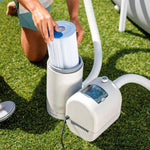 Aufbereitungsanlage für Schwimmbad Intex