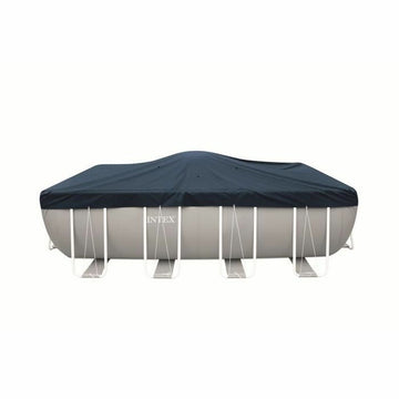 Poolabdeckung Intex Blau