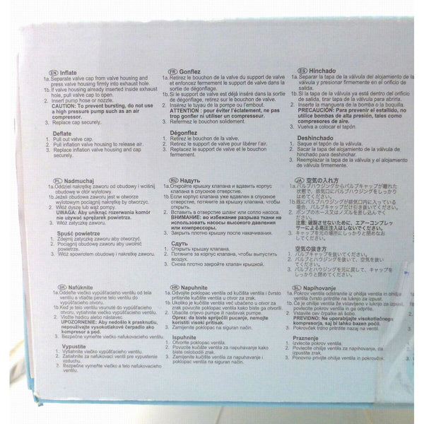 Kinderbecken   Intex         460 L 185 x 53 x 180 cm