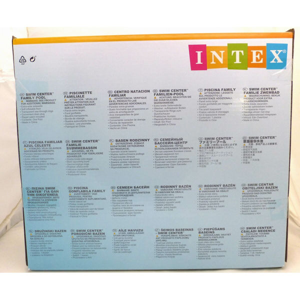 Kinderbecken   Intex         460 L 185 x 53 x 180 cm