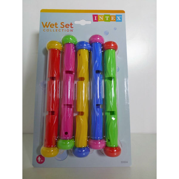 Unterwasser-Tauchspielzeug Stick Intex 55504 5 Stücke