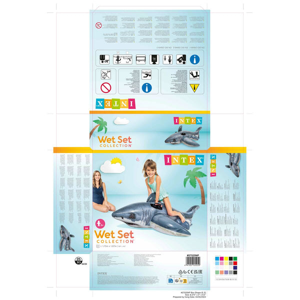 Aufblasbare Figur für Pool Intex 0774037 (173 x 107 cm)