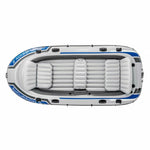 Aufblasbarer Boot Colorbaby Blau Weiß 5 menschen