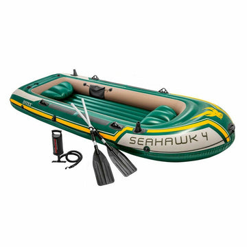 Aufblasbarer Boot Intex grün 4 menschen