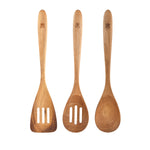 Küchenutensilien-Set Masterpro Akazienholz Braun 3 Stücke