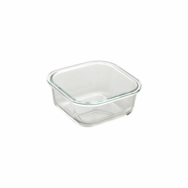 Lunchbox-Set Bergner Walking Anywhere Borosilikatglas cuadradas karriert 320 ml 520 ml 800 Seiten Rot