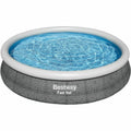 Bestway Aufblasbares Pool für Erwachsene Rattan mit Filter 366x76 cm Garten 57445