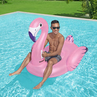 Bestway Aufblasbare Flamenco-Figur mit Griffen 153x143 cm Strand und Pool 41475