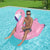 Bestway Aufblasbare Flamenco-Figur mit Griffen 153x143 cm Strand und Pool 41475