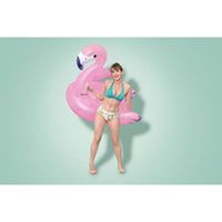 Bestway Aufblasbare Flamenco-Figur mit Griffen 153x143 cm Strand und Pool 41475