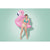 Bestway Aufblasbare Flamenco-Figur mit Griffen 153x143 cm Strand und Pool 41475