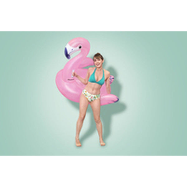Bestway Aufblasbare Flamenco-Figur mit Griffen 153x143 cm Strand und Pool 41475