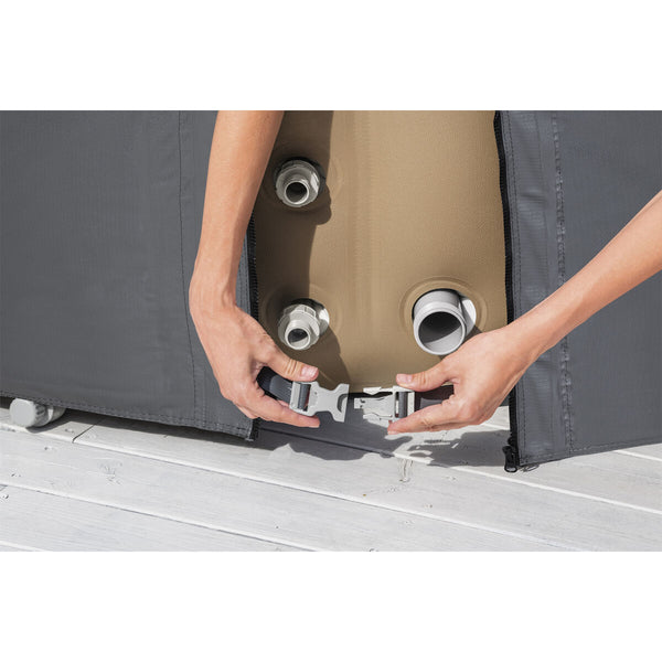 Poolabdeckung Bestway LAY-Z-SPA Grau