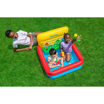 Bestway Kinderpool Aufblasbar Spiel mit Bällen 104x94x61 cm +2 Jahre Garten 52546
