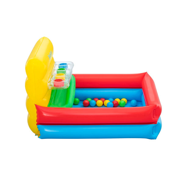 Bestway Kinderpool Aufblasbar Spiel mit Bällen 104x94x61 cm +2 Jahre Garten 52546